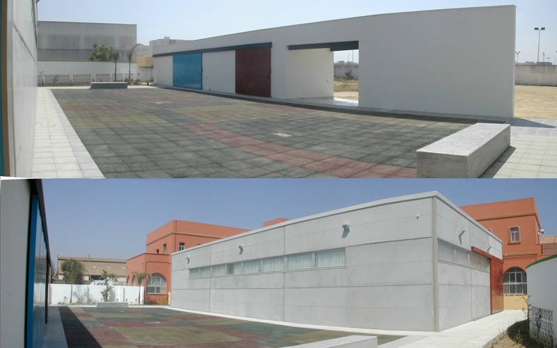 Centro Infantil Contigo. Actuación en los Espacios Libres. La Línea de la Concepción (Cádiz)