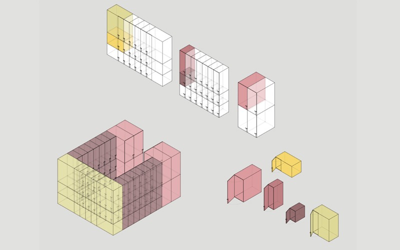 Taquillas del Museo de Los Dólmenes. Antequera (Málaga)