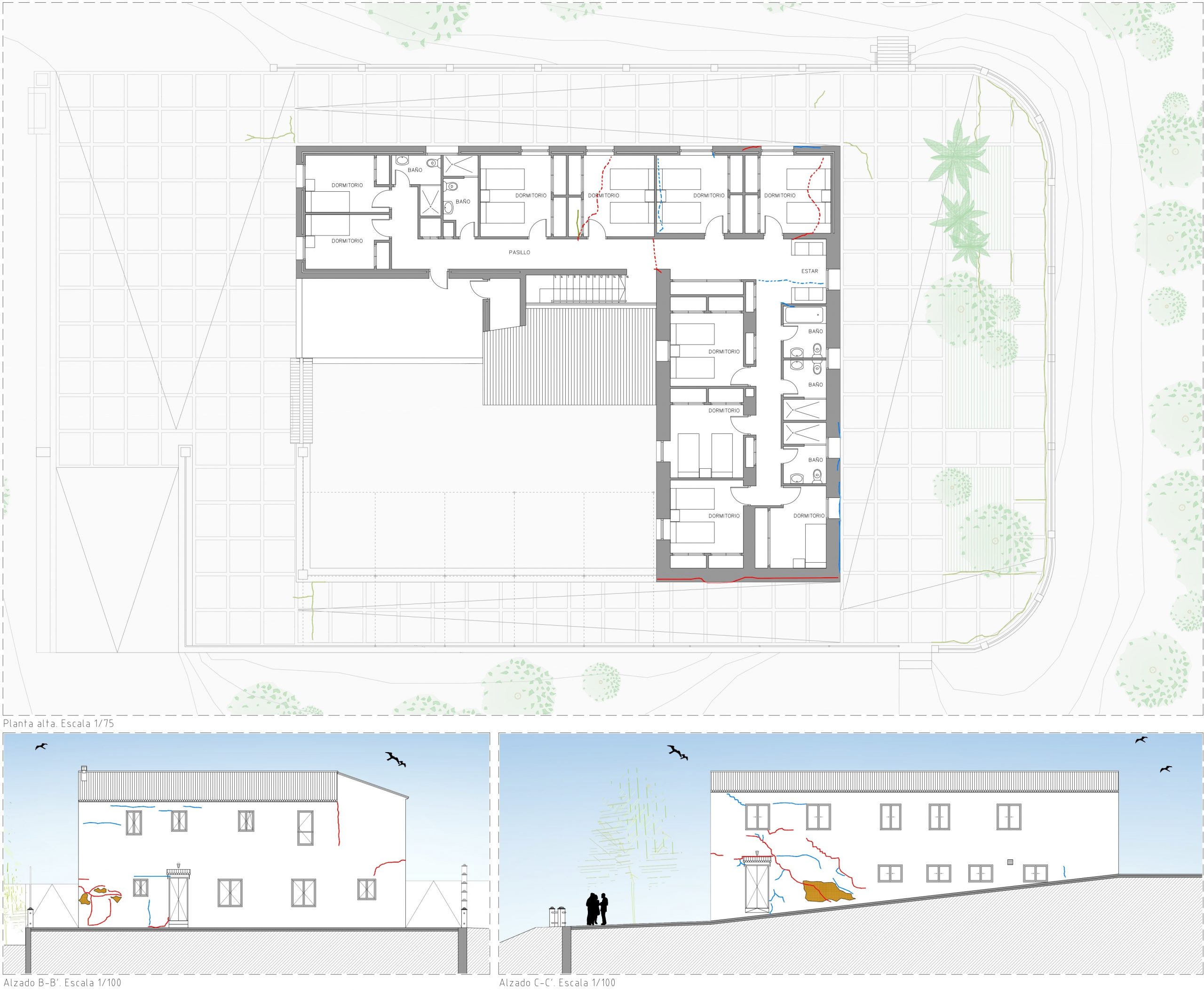 Actuaciones en Casa-Hogar «Los Remedios». Pizarra (Málaga)