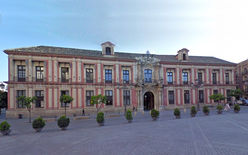 Restauración de fachadas del Palacio Arzobispal. Sevilla