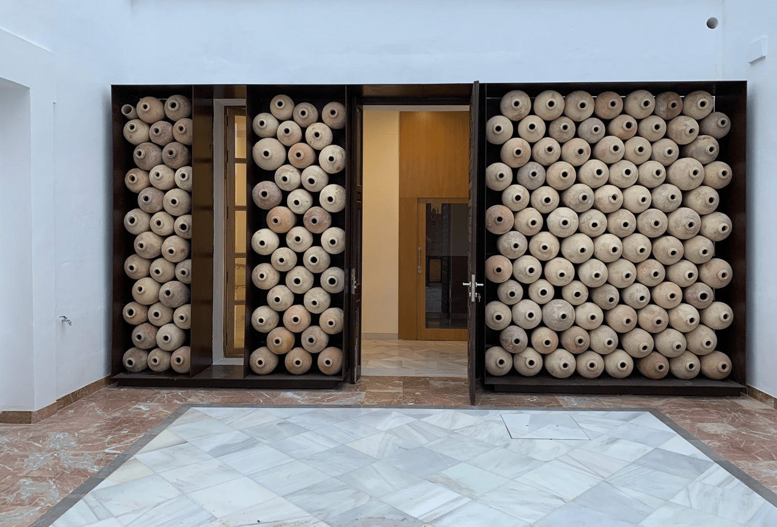 Taller de Restauración en el Palacio Arzobispal. Sevilla