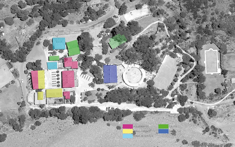 Rehabilitación de la Hacienda de Toros para Residencia de Personas con Enfermedad Mental. Marbella (Málaga)