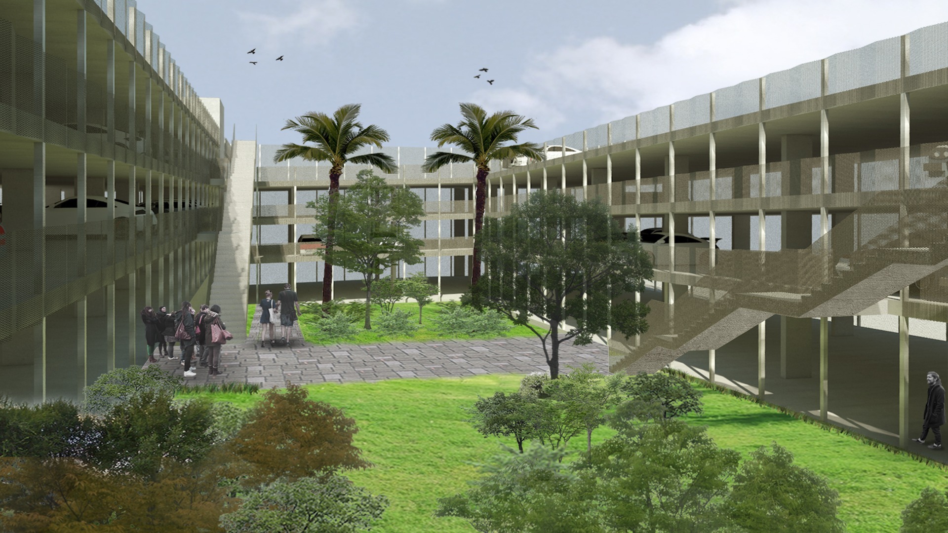 Concurso Edificio de Aparcamientos Universidad de Málaga