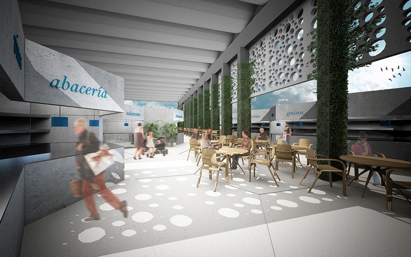 Concurso para Rehabilitación del Mercado de Abastos. Roquetas de Mar (Almería)