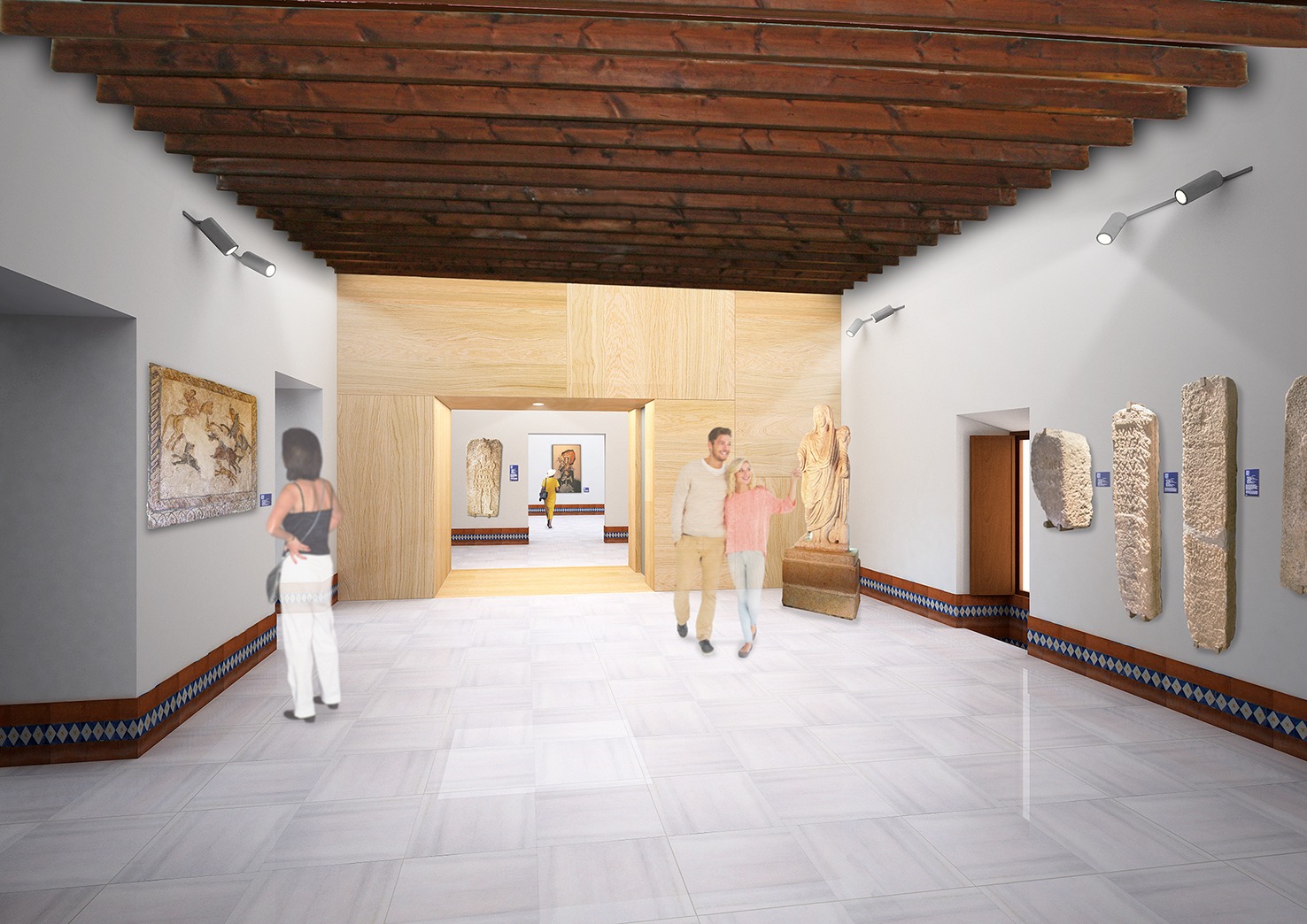 Concurso para adecuación del Museo Provincial de Cáceres. Cáceres