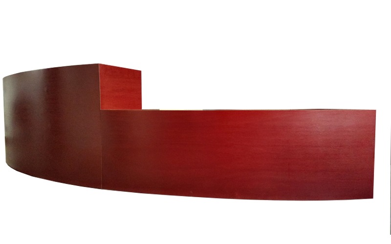 Mostrador en sala de acceso en Cilla